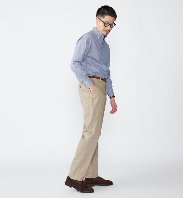 SHIPS「SHIPS: イージーアイロン ギンガムチェック イタリアンボタンダウンカラー シャツ」|シャツ・ブラウス|