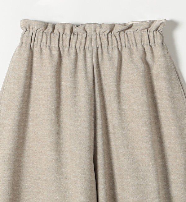 SHIPS any「SHIPS any:〈洗濯機可能〉ドライタッチ ギャザー キュロット パンツ」|その他|