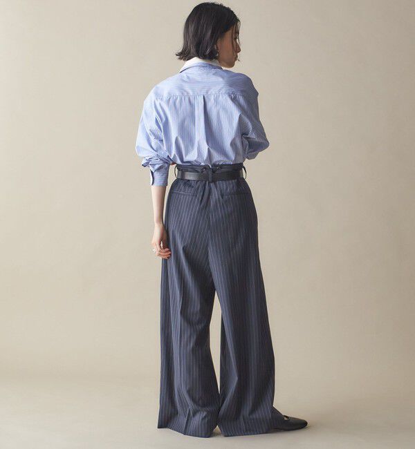 SHIPS for women「SHIPS NINE CASE:〈洗濯機可能〉レギュラーカラー シャツ」|シャツ・ブラウス|