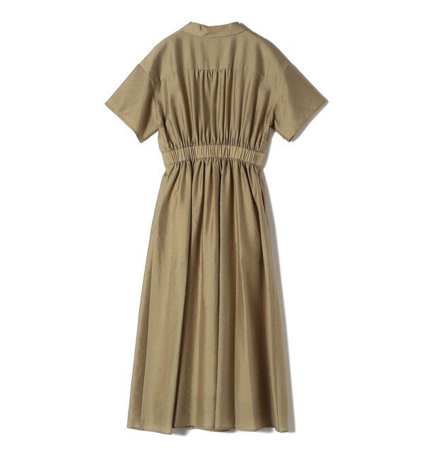 SHIPS for women「〈手洗い可能〉フロント ボタン 半袖 シャツ ワンピース」|ワンピース|