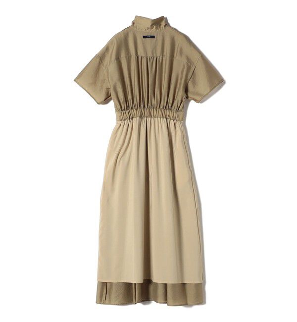 SHIPS for women「〈手洗い可能〉フロント ボタン 半袖 シャツ ワンピース」|ワンピース|