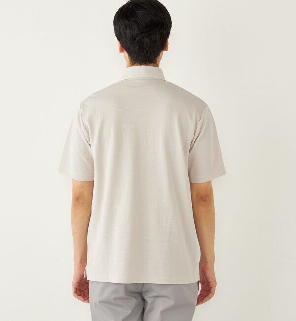 SHIPS Colors 「SHIPS Colors:〈吸水速乾〉カノコ ワイドカラー ポロシャツ」|ポロシャツ|