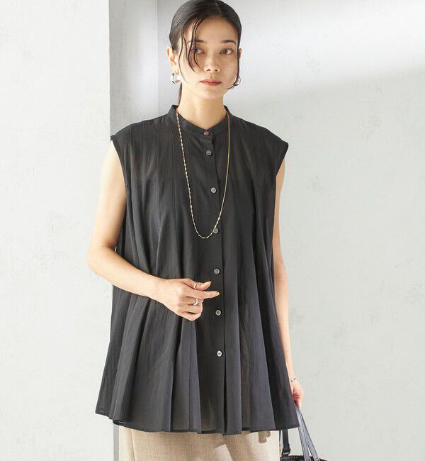 SHIPS for women「〈手洗い可能〉ボリューム フレア フレンチスリーブ ブラウス」|シャツ・ブラウス|