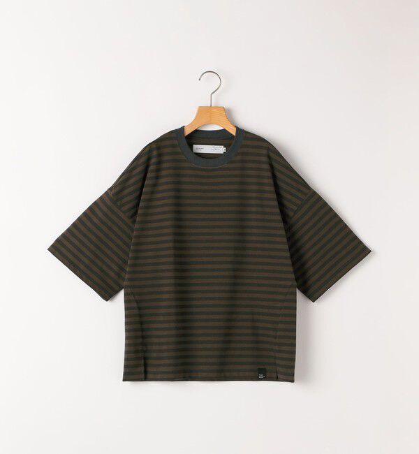 SHIPS KIDS「THYARD:140～160cm / ボーダー Tシャツ」|Tシャツ・カットソー|ブラウン
