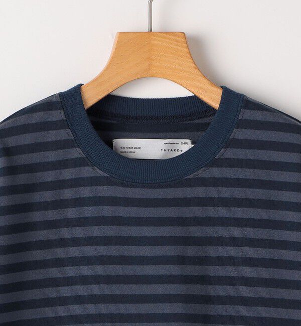 SHIPS KIDS「THYARD:140～160cm / ボーダー Tシャツ」|Tシャツ・カットソー|