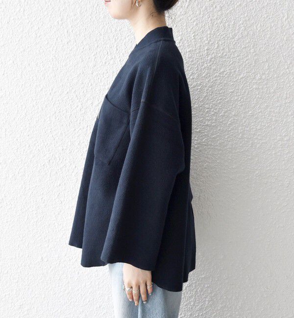 SHIPS any「SHIPS any:〈洗濯機可能〉フリース ライク ハーフジップ ポケット プルオーバー」|Tシャツ・カットソー|