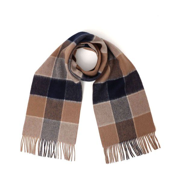 SHIPS any「SHIPS any: サープラスヤーン ウール リバーシブル チェック マフラー◇」|マフラー|