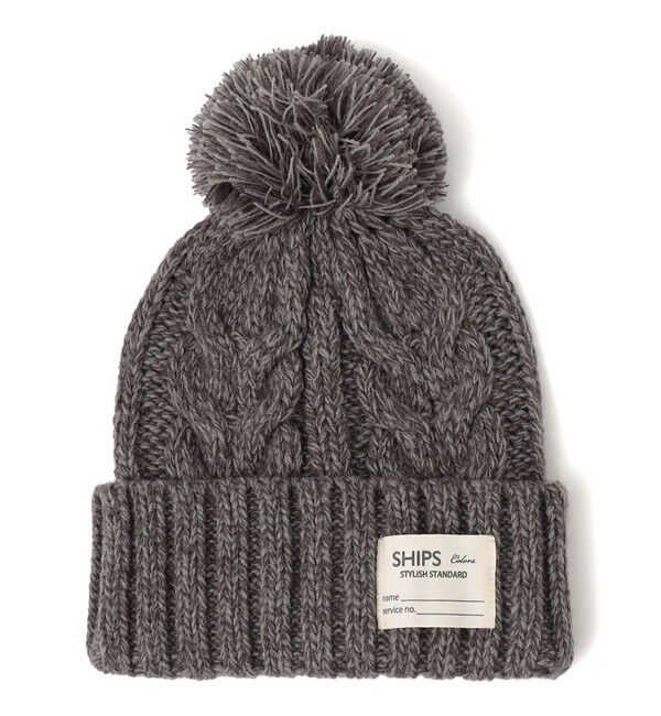 SHIPS Colors 「SHIPS Colors: KIDS /〈手洗い可能〉ケーブル ニット キャップ」|ニット帽|