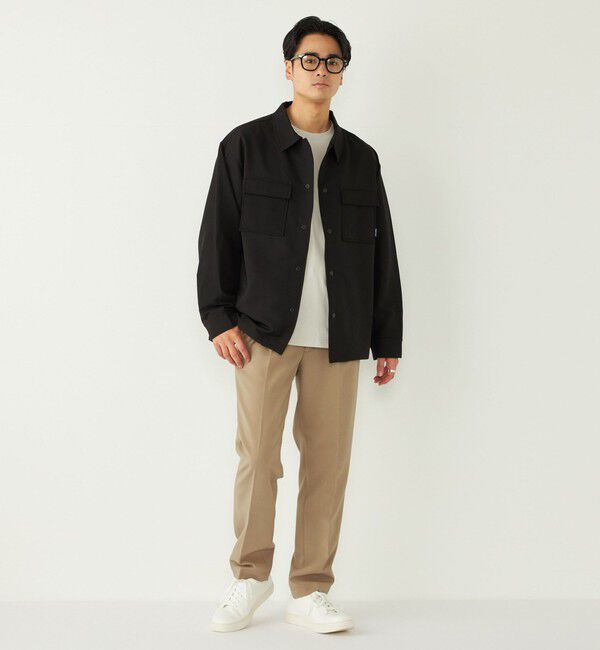 SHIPS Colors 「SHIPS Colors:〈洗濯機可能〉バックフリース ストレッチ ボックス シャツ◇」|シャツ・ブラウス|