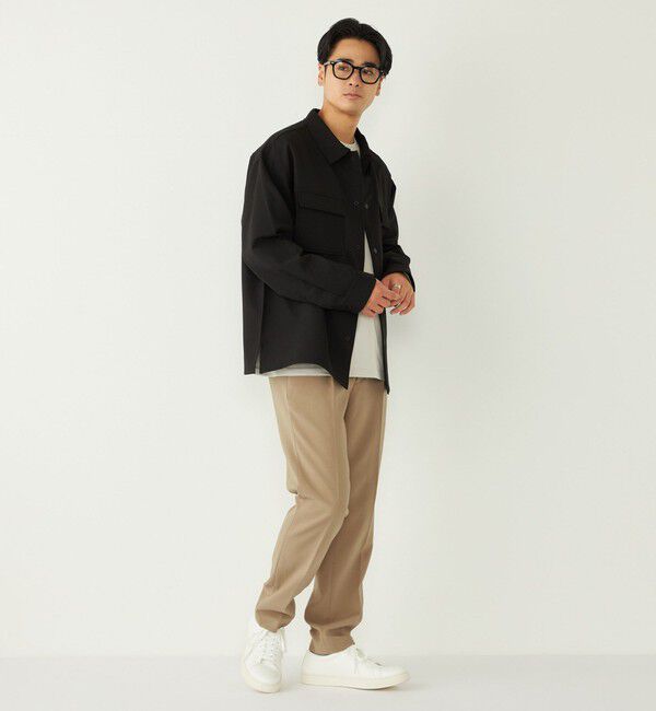 SHIPS Colors 「SHIPS Colors:〈洗濯機可能〉バックフリース ストレッチ ボックス シャツ◇」|シャツ・ブラウス|