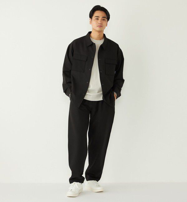 SHIPS Colors 「SHIPS Colors:〈洗濯機可能〉バックフリース ストレッチ ボックス シャツ◇」|シャツ・ブラウス|