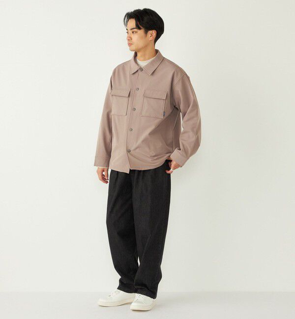 SHIPS Colors 「SHIPS Colors:〈洗濯機可能〉バックフリース ストレッチ ボックス シャツ◇」|シャツ・ブラウス|