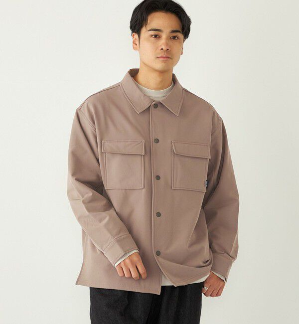 SHIPS Colors 「SHIPS Colors:〈洗濯機可能〉バックフリース ストレッチ ボックス シャツ◇」|シャツ・ブラウス|