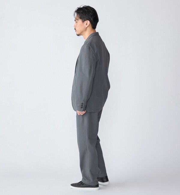 SHIPS「SHIPS:〈洗濯機可能〉FIELD SENSOR(R) ノープリーツ パンツ(セットアップ対応)」|スラックス|