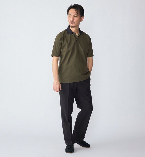 SHIPS「SHIPS:〈洗濯機可能〉FIELD SENSOR(R) ノープリーツ パンツ(セットアップ対応)」|スラックス|