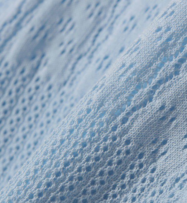 SHIPS for women「堀田茜&times;SHIPS:〈手洗い可能〉アイレット ニット カーディガン」|カーディガン|