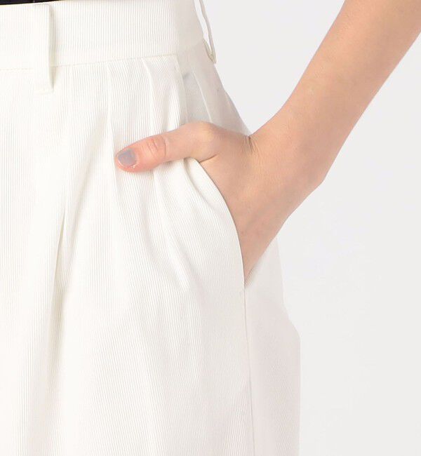 BACCA「ヴィンテージピケ ワイドパンツ」|その他|