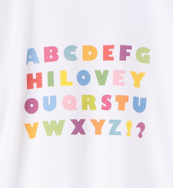 TOMORROWLAND BUYING WEAR「TANG TANG COLORS LOVE プリントTシャツ」|Tシャツ・カットソー|