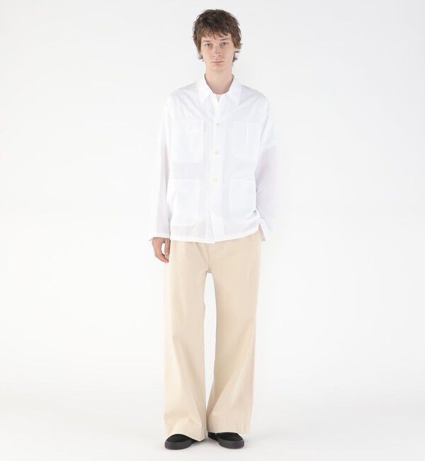 GALERIE VIE「エアリーサッカー シャツブルゾン」|テーラードジャケット|