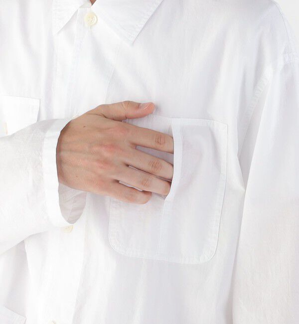 GALERIE VIE「エアリーサッカー シャツブルゾン」|テーラードジャケット|