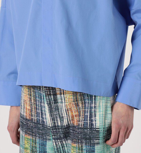 MACPHEE「コットンブロード コクーンシャツ」|シャツ・ブラウス|