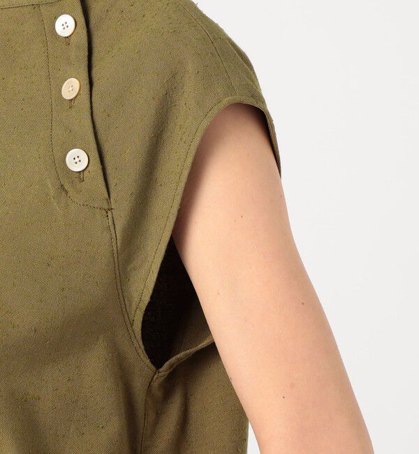 BACCA「レーヨンコットンネップブラウス」|シャツ・ブラウス|