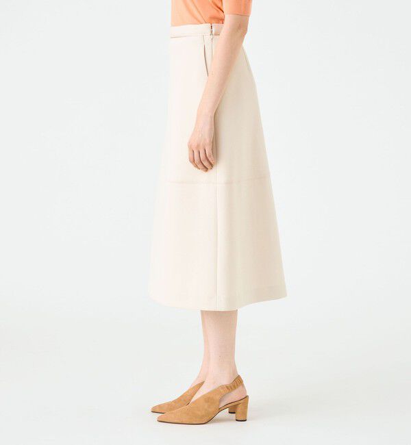 Ballsey「リップルダンボール トラペーズスカート」|台形|