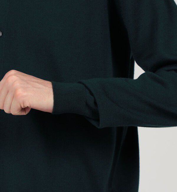 TOMORROWLAND BUYING WEAR「JOHN SMEDLEY TIBOR メリノウール ポロカラーニットシャツ」|ニット・セーター|