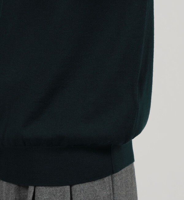 TOMORROWLAND BUYING WEAR「JOHN SMEDLEY TIBOR メリノウール ポロカラーニットシャツ」|ニット・セーター|