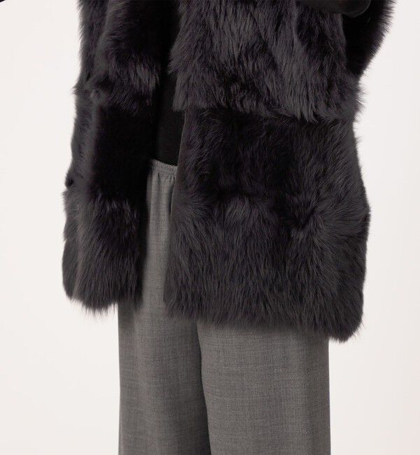 TOMORROWLAND BUYING WEAR「CINQUANTA FUR ジレ」|ダウンベスト・ベスト|