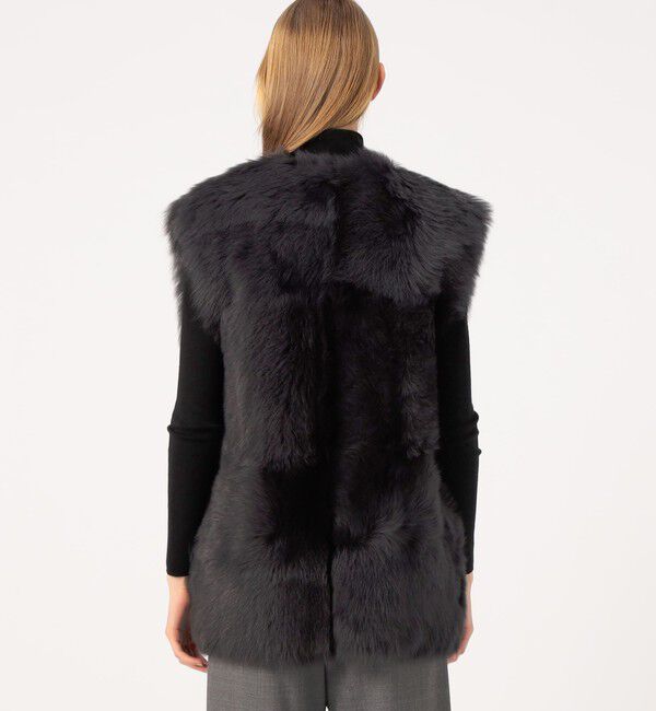 TOMORROWLAND BUYING WEAR「CINQUANTA FUR ジレ」|ダウンベスト・ベスト|