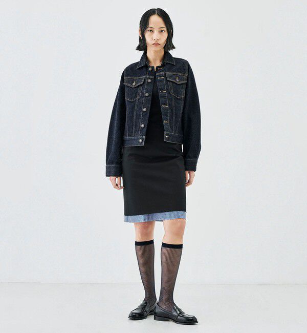 Edition「インディゴデニム ブルゾン」|デニムジャケット|