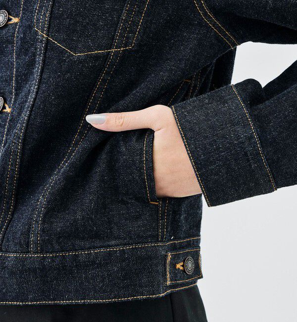 Edition「インディゴデニム ブルゾン」|デニムジャケット|