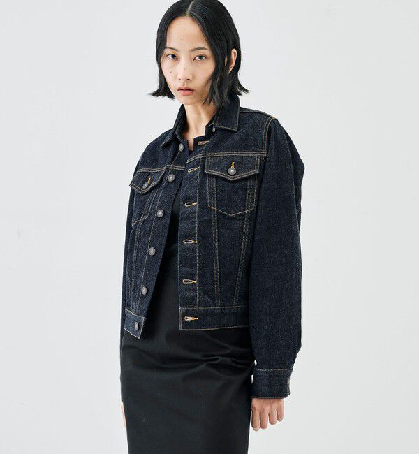 Edition「インディゴデニム ブルゾン」|デニムジャケット|