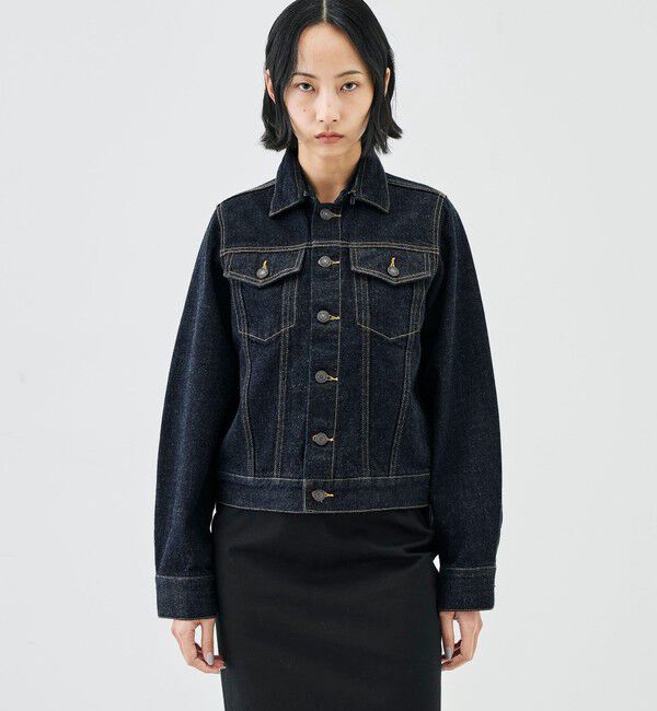Edition「インディゴデニム ブルゾン」|デニムジャケット|