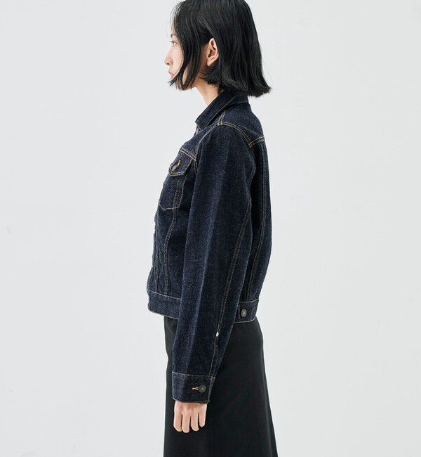 Edition「インディゴデニム ブルゾン」|デニムジャケット|