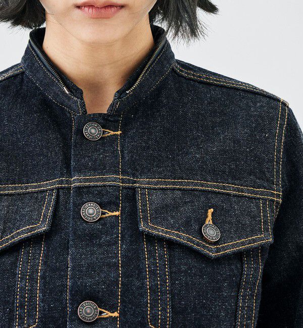 Edition「インディゴデニム ブルゾン」|デニムジャケット|