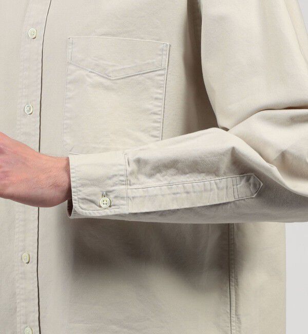 TOMORROWLAND MENS「コットンオックスフォード ロングスリーブシャツ」|シャツ・ブラウス|