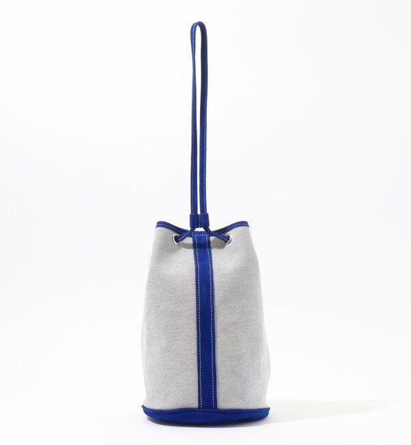 TOMORROWLAND GOODS「【別注】Charles et Charlus  Escala ヌバックキャンバスコンビ 巾着バッグ」|ハンドバッグ|