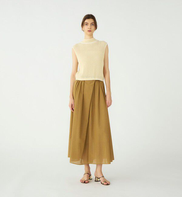 Ballsey「ニードルアウトリブ 2-wayプルオーバー」|ニット・セーター|