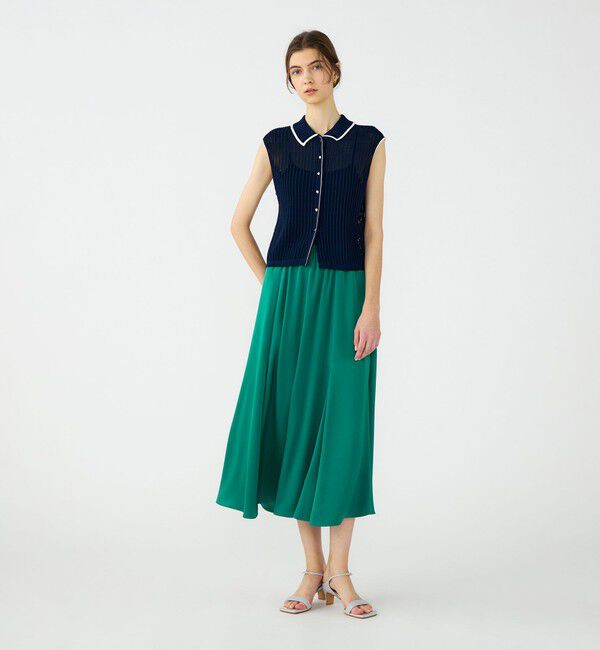 Ballsey「ニードルアウトリブ 2-wayプルオーバー」|ニット・セーター|