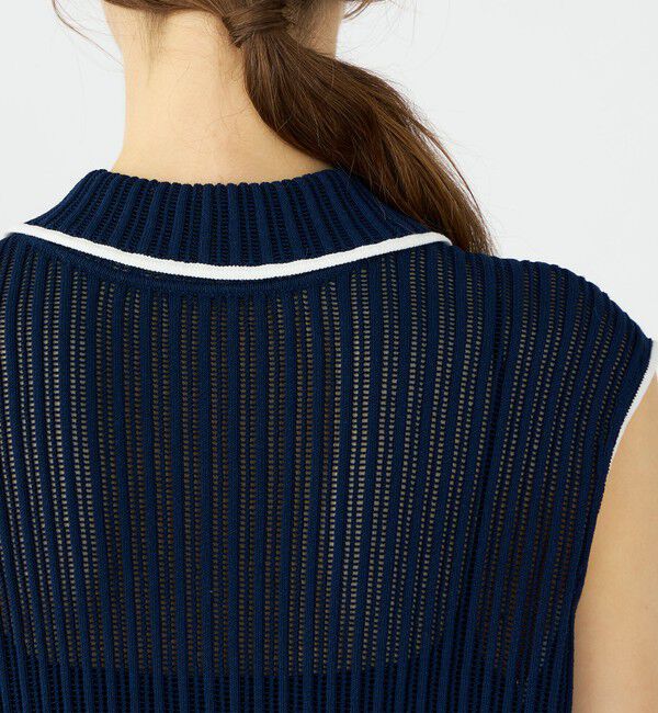 Ballsey「ニードルアウトリブ 2-wayプルオーバー」|ニット・セーター|