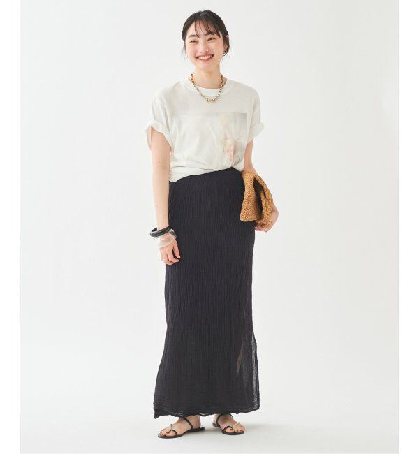 Plage「LES ATELIERS FRANCAIS DE CONFECTION 別注 I LINE スカート」|スカート|