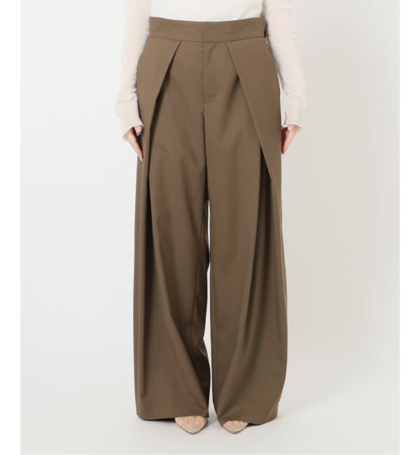 Plage「R&rsquo;IAM WOOSTED パンツ」|スラックス|