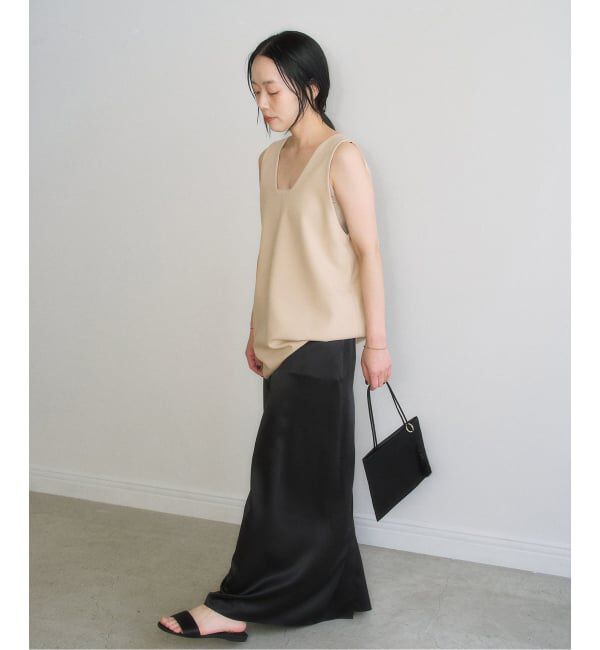 Plage「MY_silk satin スカート」|スカート|