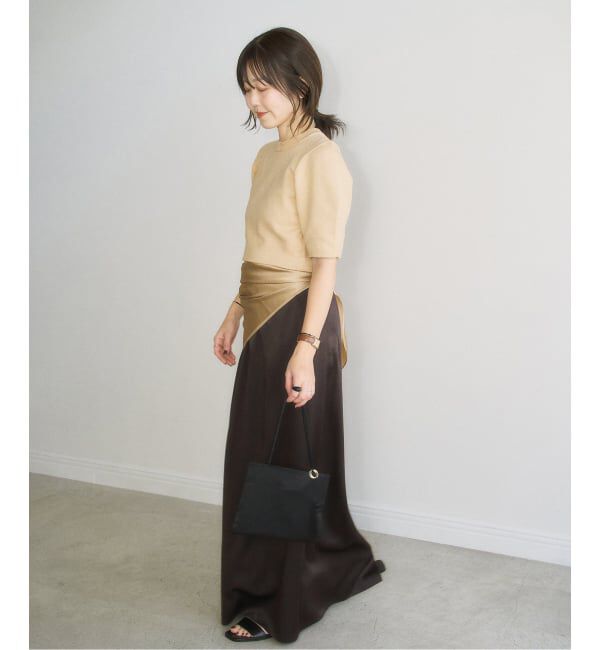 Plage「MY_silk satin スカート」|スカート|