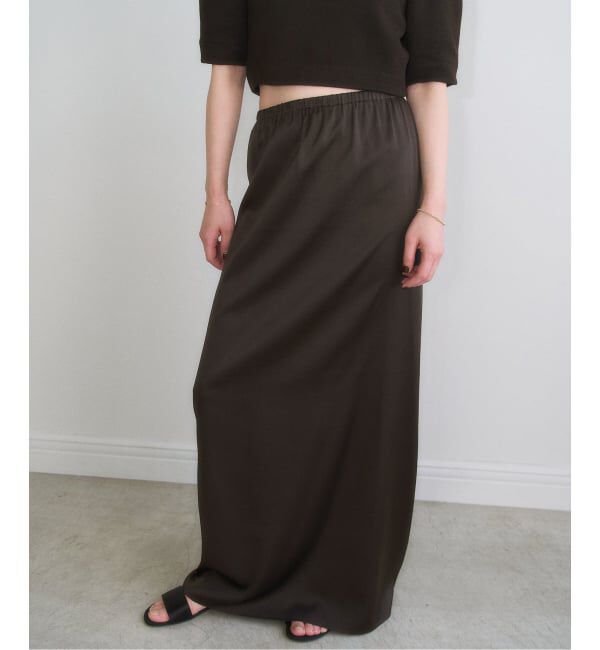 Plage「MY_silk satin スカート」|スカート|