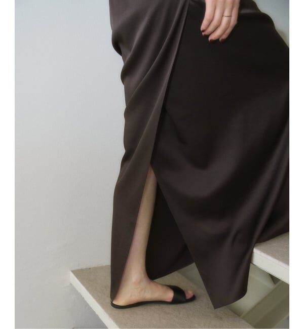 Plage「MY_silk satin スカート」|スカート|