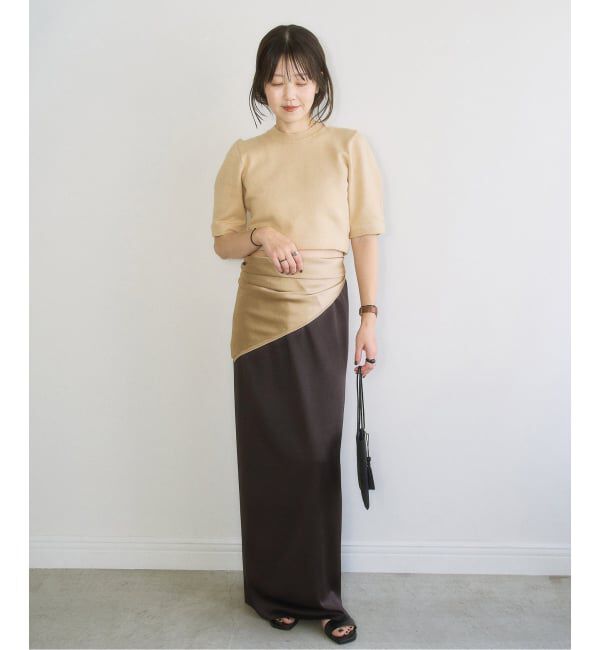 Plage「MY_silk satin スカート」|スカート|