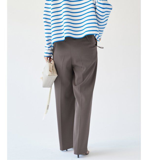 IENA「《追加4》サスペンダーツイルパンツ」|スラックス|